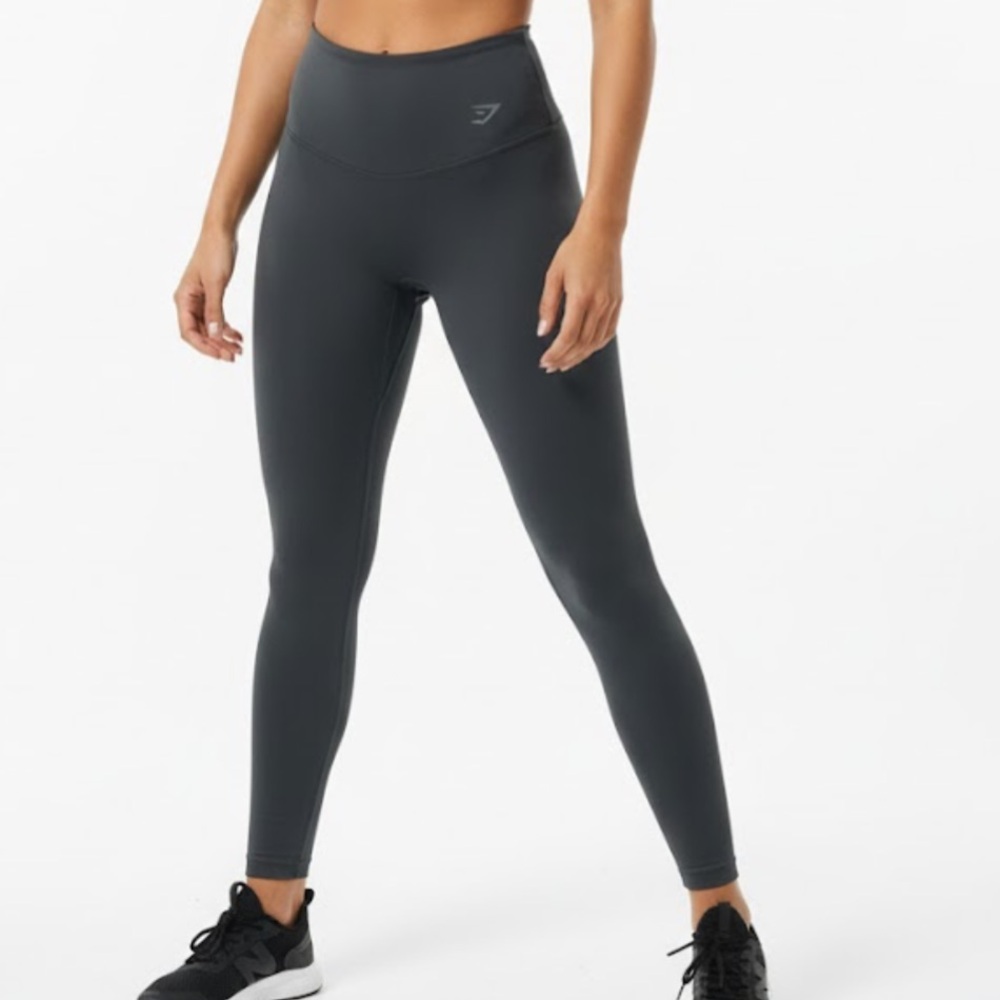 Gymshark Dark Gray High-Waist Leggings